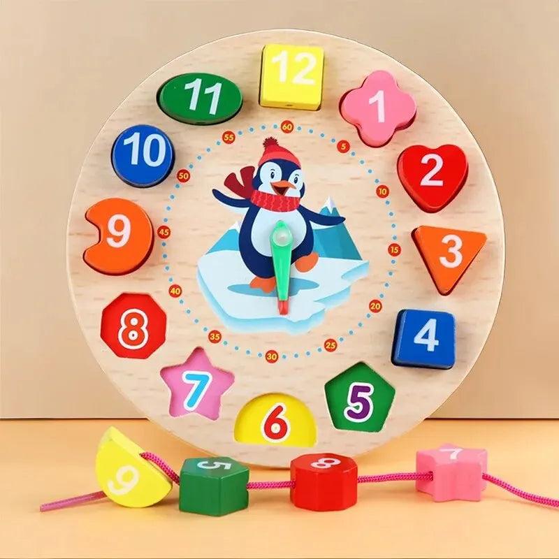 Horloge d'apprentissage Montessori - BABYNOOVA