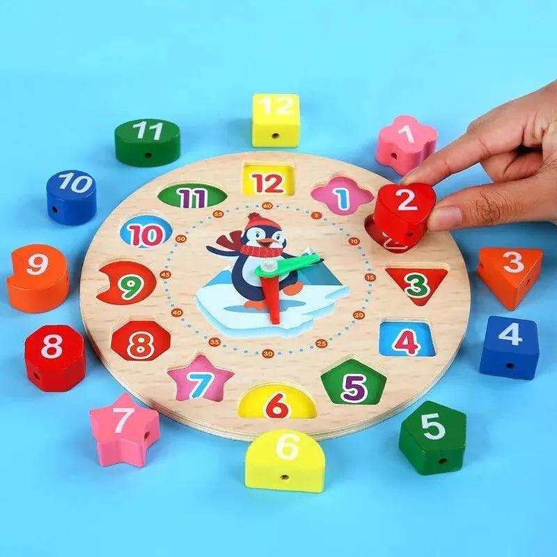 Horloge d'apprentissage Montessori - BABYNOOVA